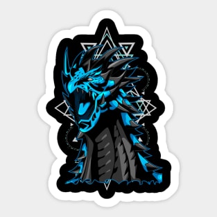 ice dragon Sticker